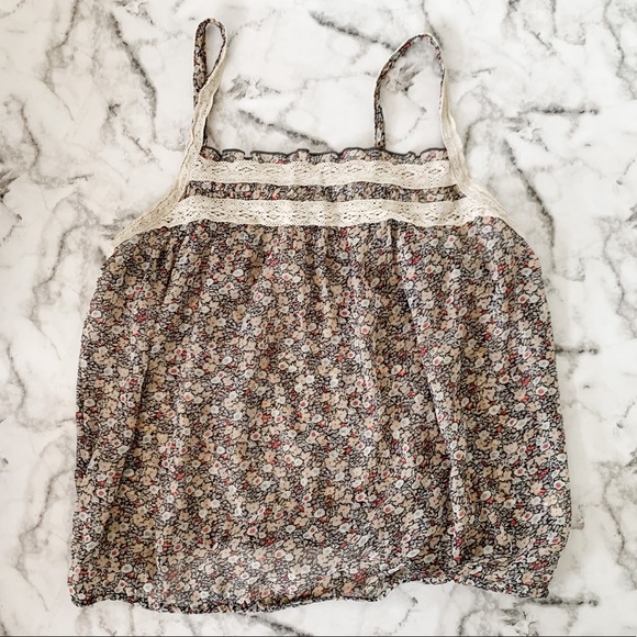 American Eagle Outfitters Tops - Sheer tank top